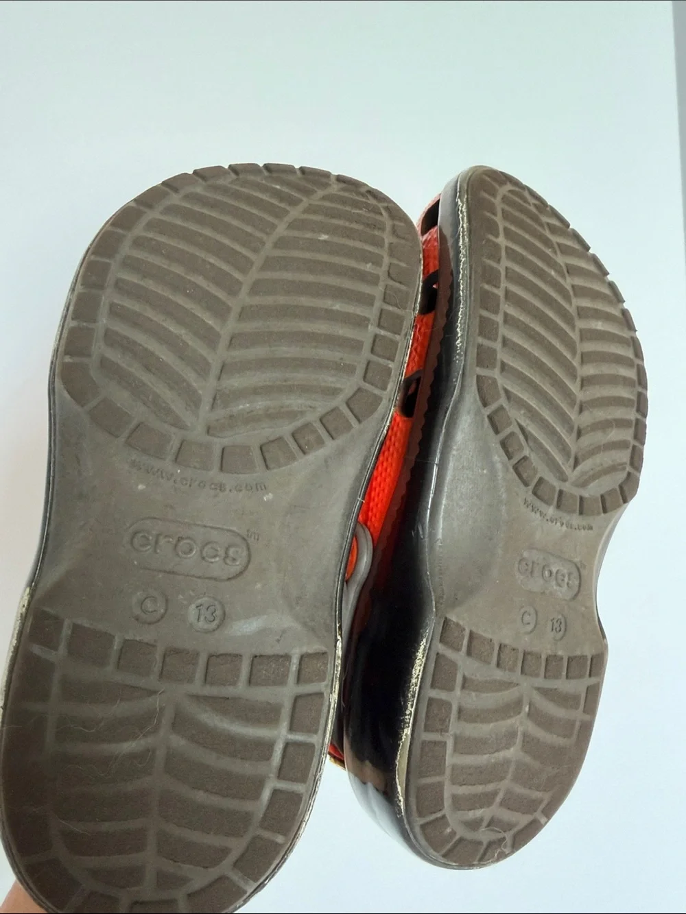 CROCS bright orange